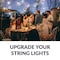 Newhouse Lighting - Outdoor Outdoor Weatherproof 1W (11W Equiv) Shatter-Resistant S14 LED Replace. String Light Bulbs, 30pk S14LED30P - alternate 5
